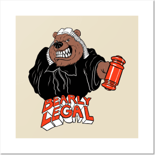 Bearly Legal Posters and Art